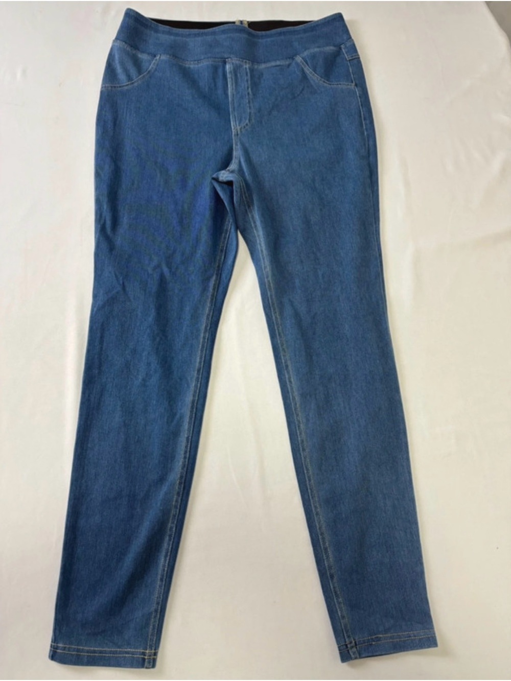HALARA Blue Stretch Denim Jeggings - Slim Fit
